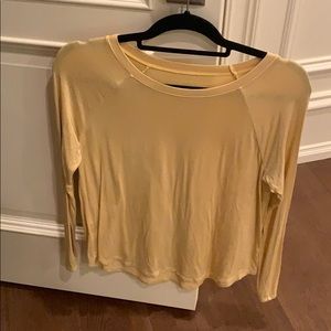 Yellow long sleeve